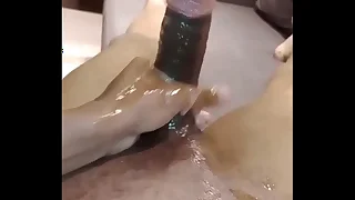 Hot guy jerking off